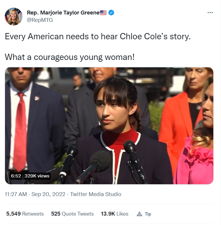 Every American needs to hear Chloe Cole’s story.